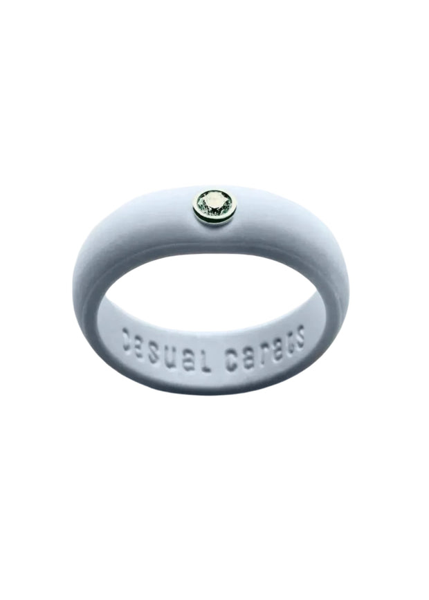 Silicone Band Set w/ 0.07ct Diamond