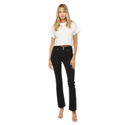 Mid Rise Slim Boot Cut