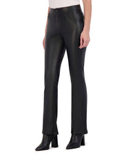 Butter Vegan Leather Boot Cut Pant