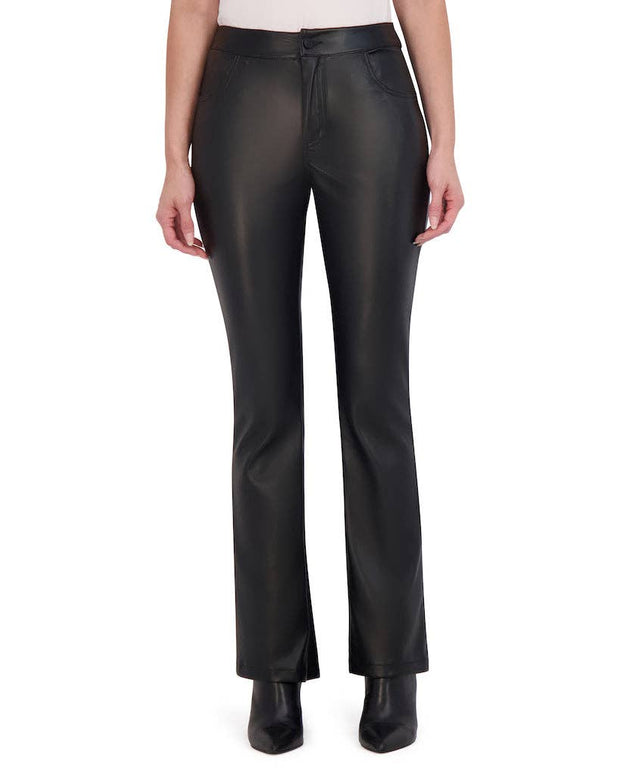 Butter Vegan Leather Boot Cut Pant
