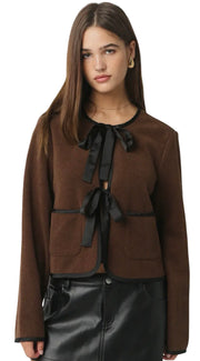 Aubree Brown Jacket