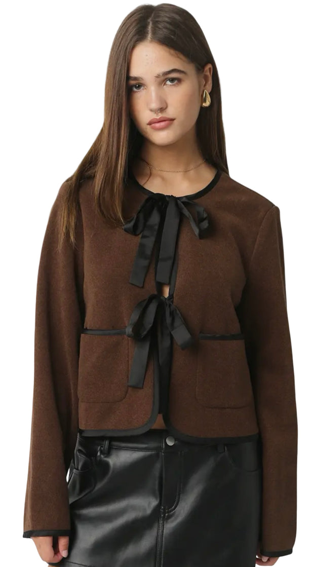 Aubree Brown Jacket