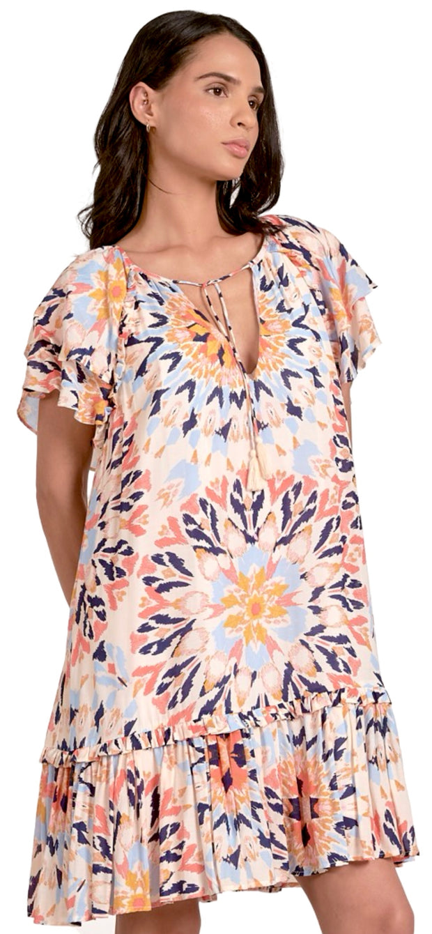 Kaleidoscope Short Sleeve Dress