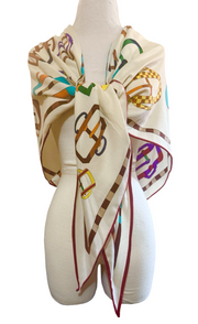 Cashmere Buckle French Wrap