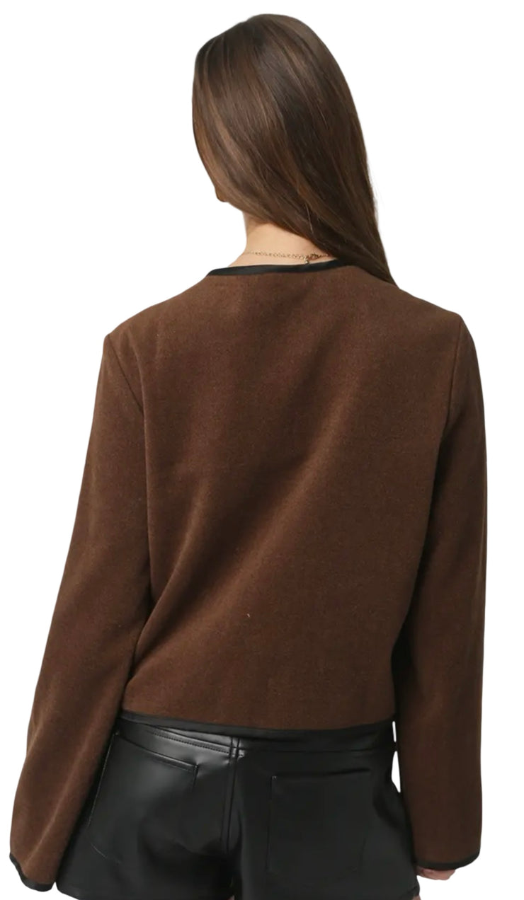 Aubree Brown Jacket