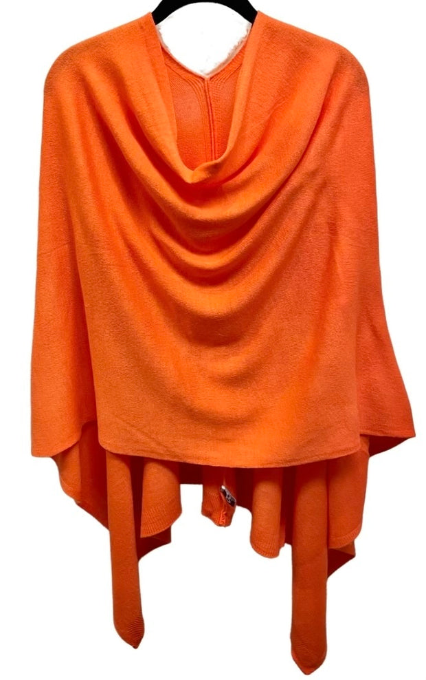 Lightweight Assorted Solid Colors Poncho