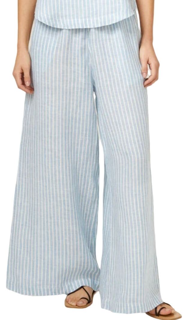 Cape Stripe Linen Pant