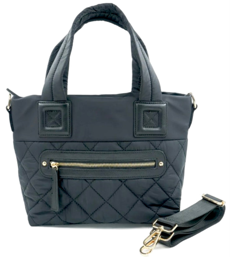 Quilted Crossbody Tote