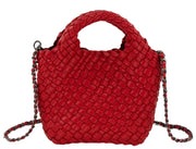 Braided Woven Mini Crossbody