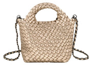 Braided Woven Mini Crossbody