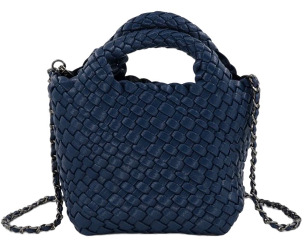 Braided Woven Mini Crossbody