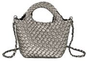 Braided Woven Mini Crossbody