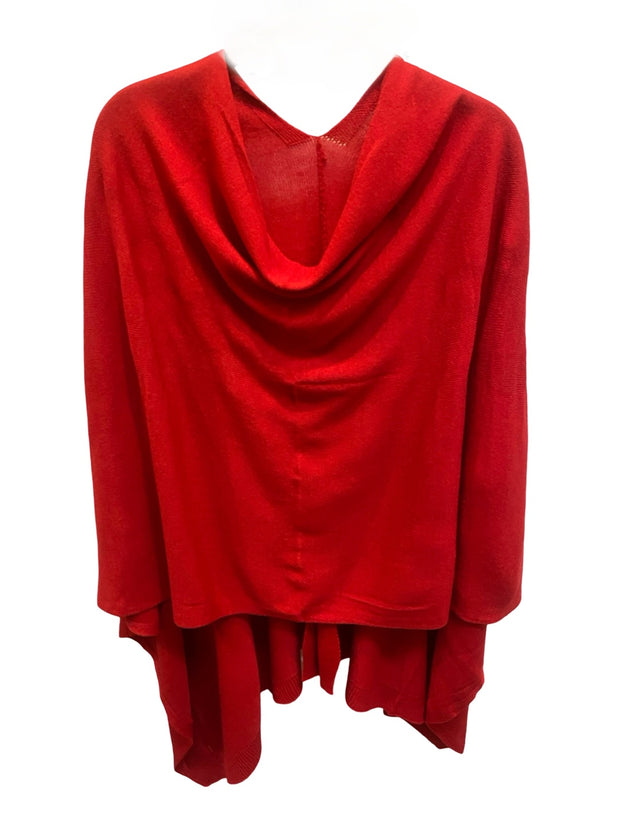 Lightweight Assorted Solid Colors Poncho