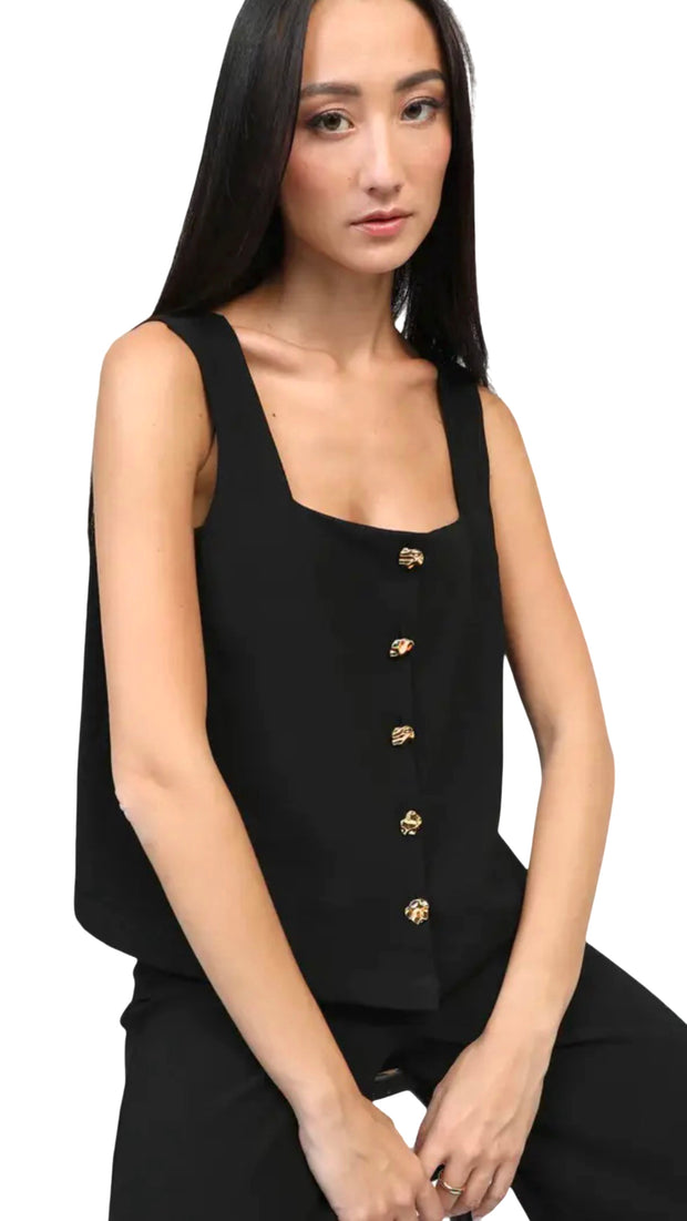 Kuba Square Neck Top