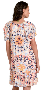 Kaleidoscope Short Sleeve Dress