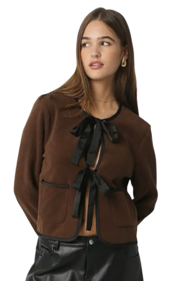 Aubree Brown Jacket