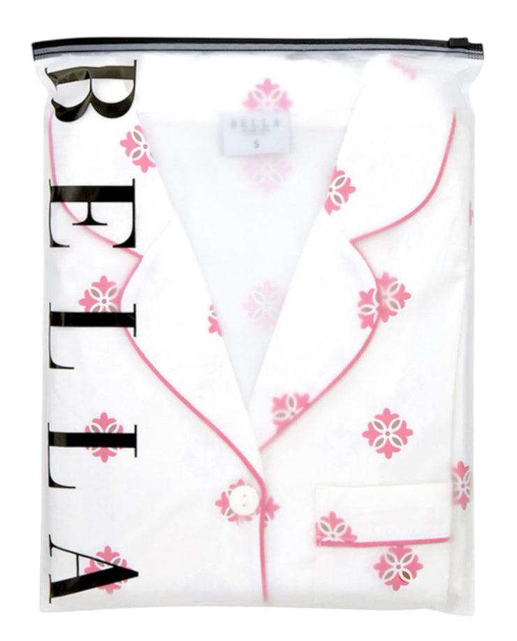 Long Sleeve Satin 2pc PJ Set