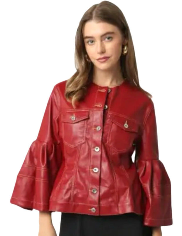Lola Vegan Leather Jacket