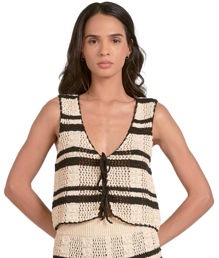 Front Tie Vest Top