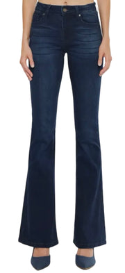 MID RISE FLARE JEANS