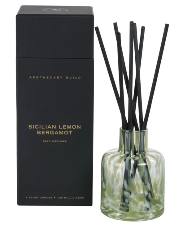 Apothecary Guild Opal Glass Reed Diffuser