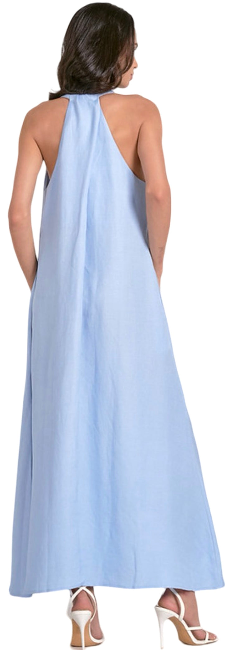 VNeck Sleevless Maxi