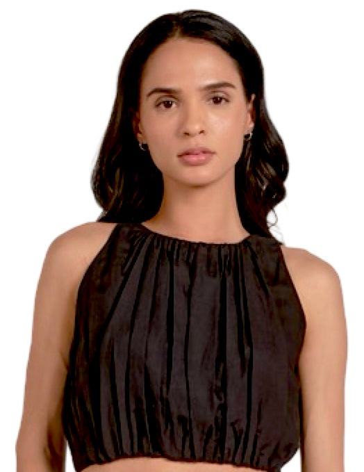 Elastic Band Sleeveless Top