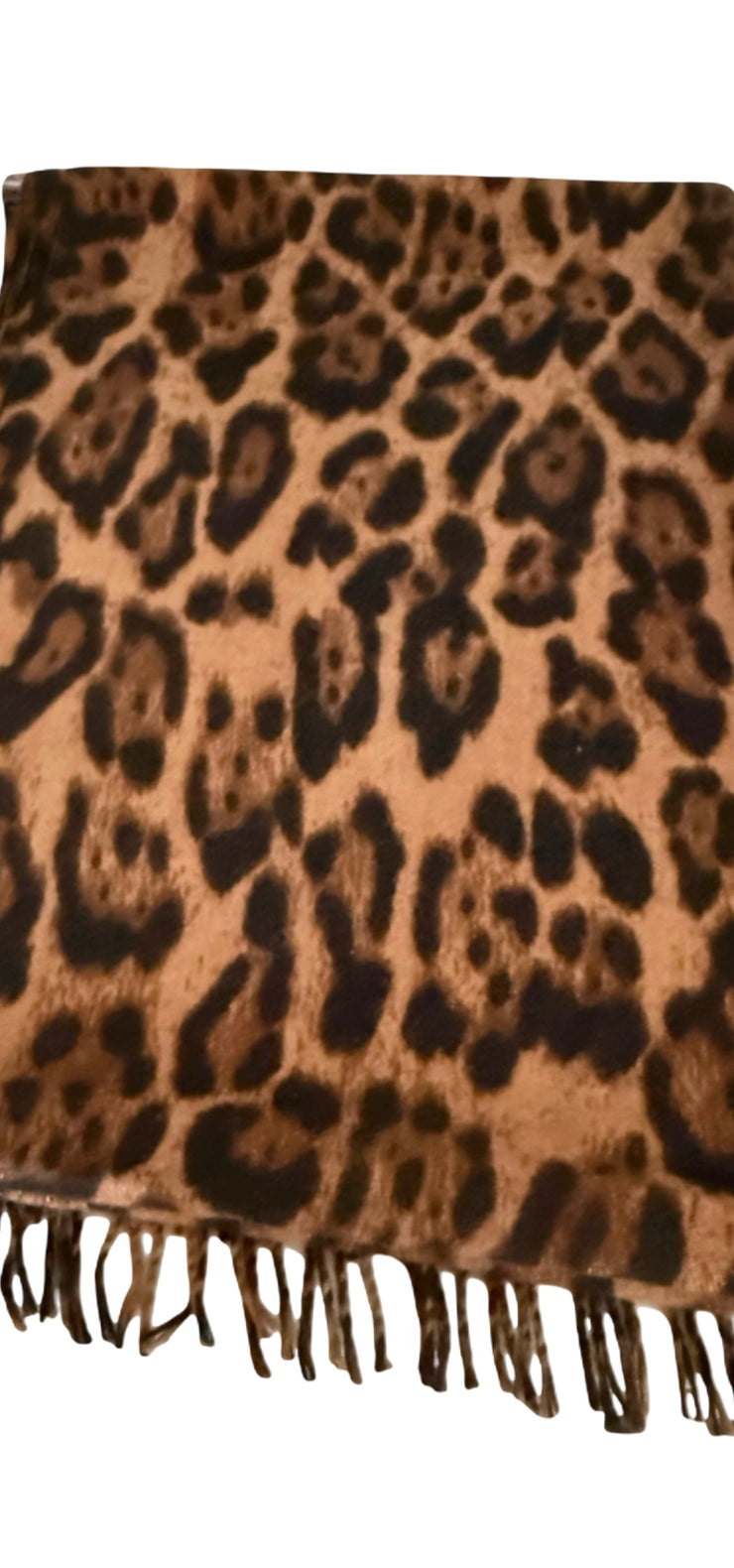 Leopard and Bronze Metallic Wrap