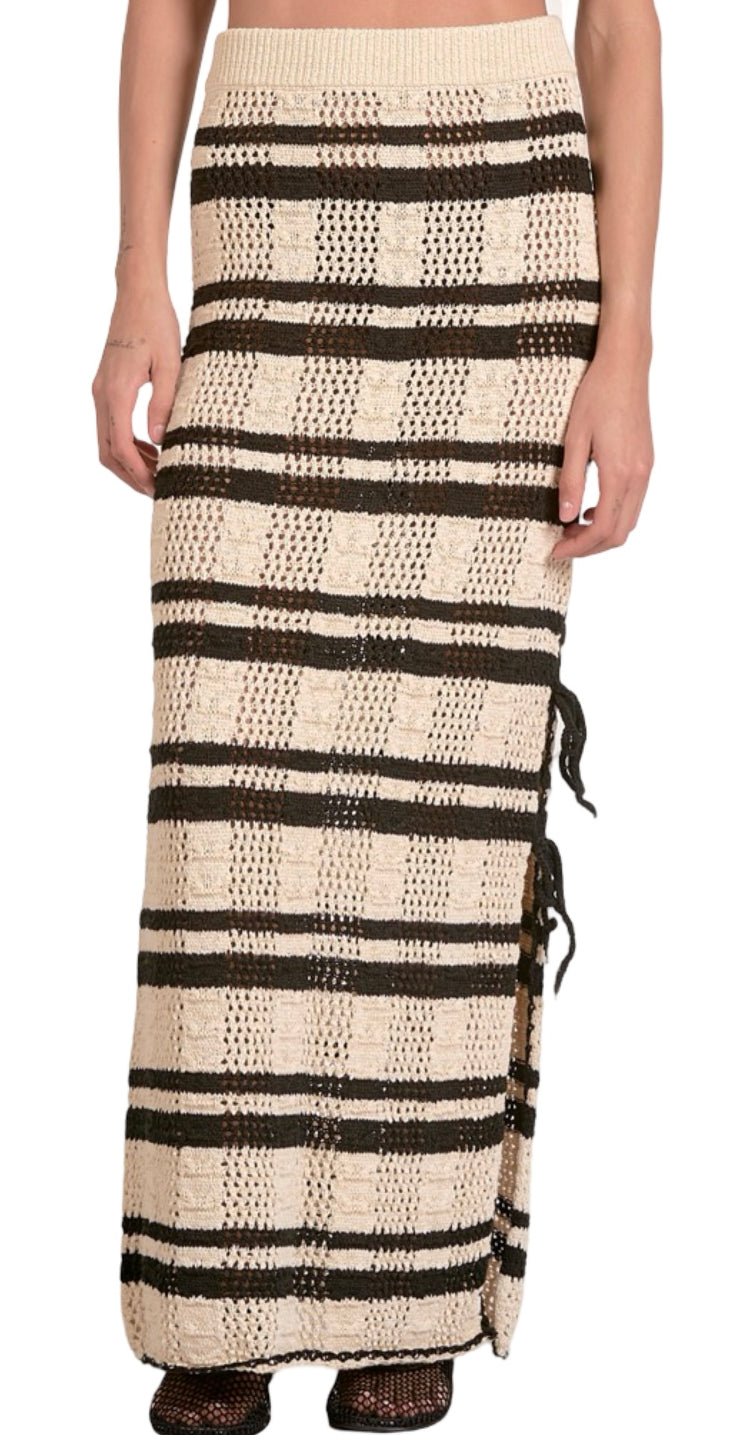 Maxi Side Slit Skirt