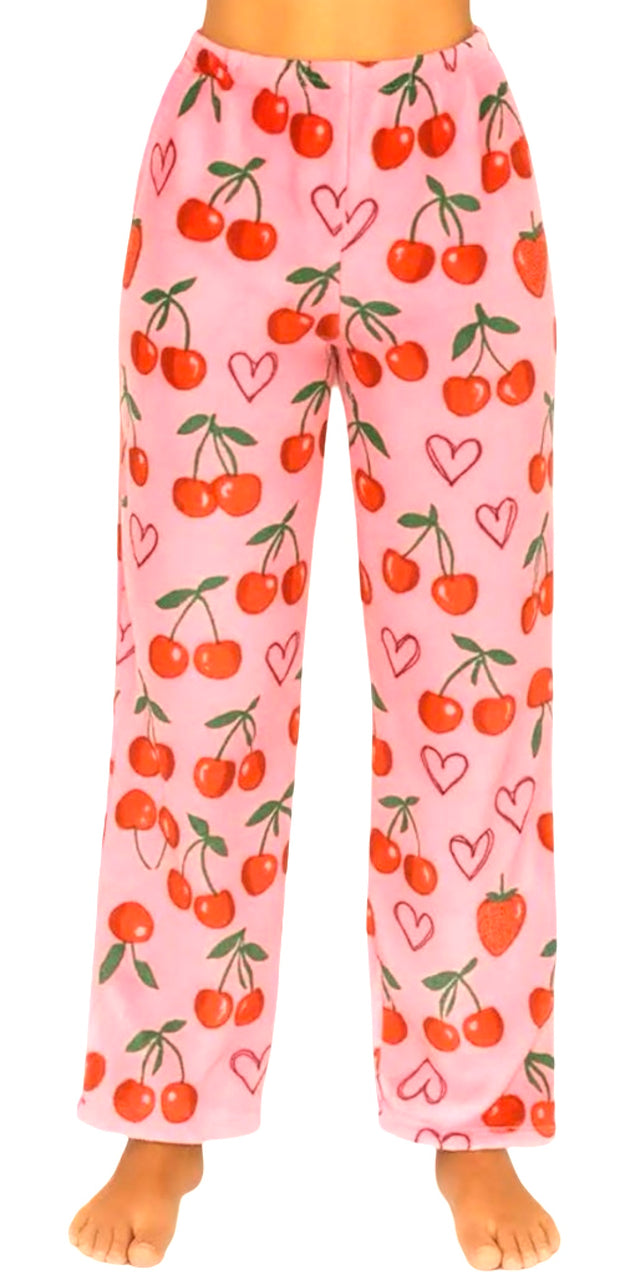 Cherry Cozy PJ Pants