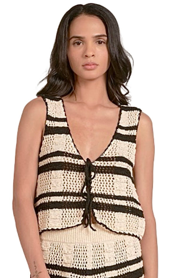 Front Tie Vest Top