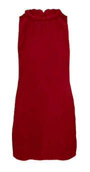 Neckline Accent Mini Shift Dress
