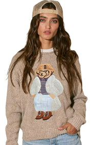 Teddy Bear Knit Sweater