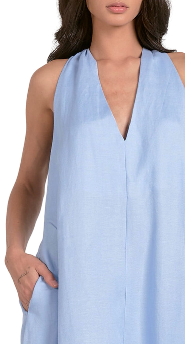 VNeck Sleevless Maxi