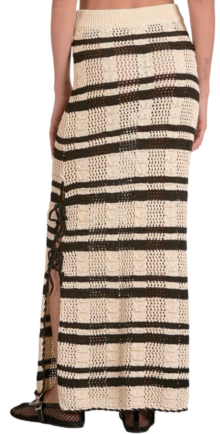Maxi Side Slit Skirt