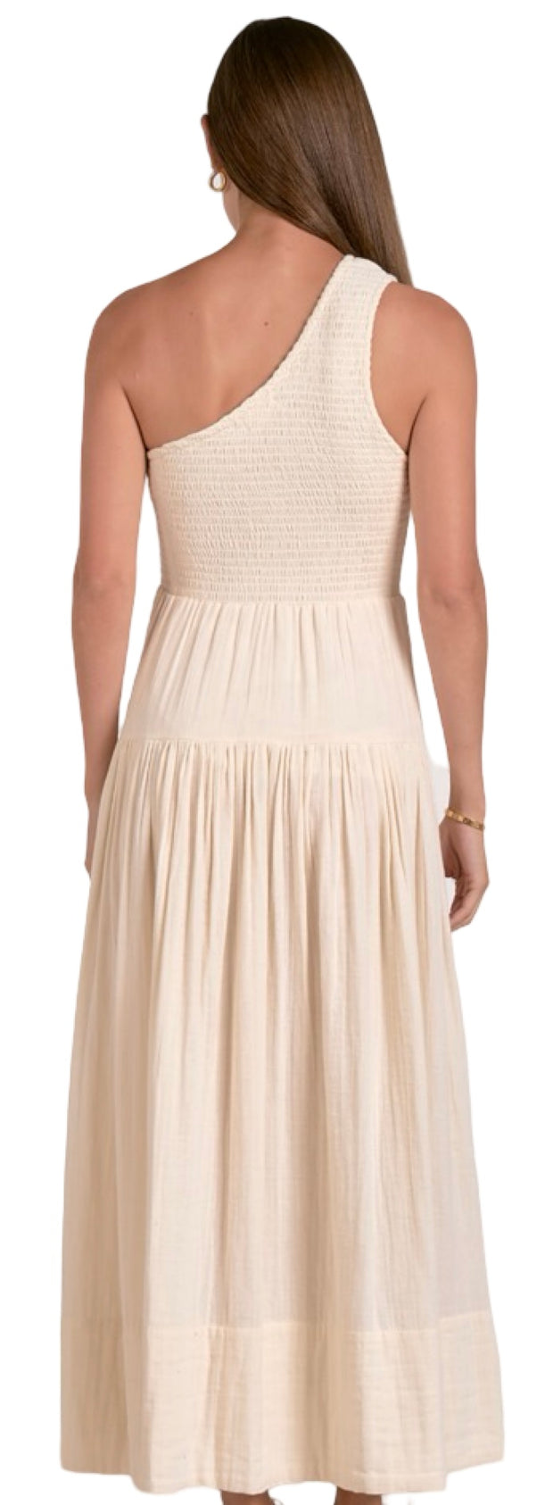 One Shoulder Maxi Dress