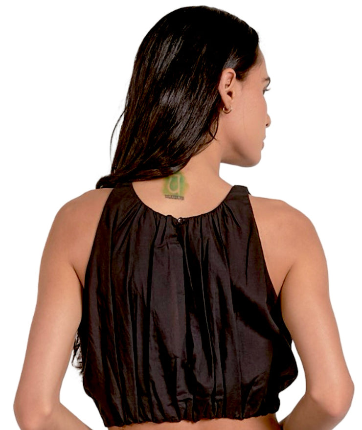 Elastic Band Sleeveless Top