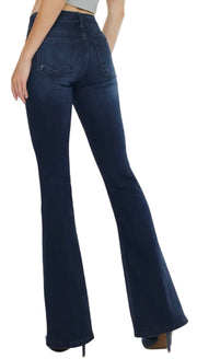 MID RISE FLARE JEANS