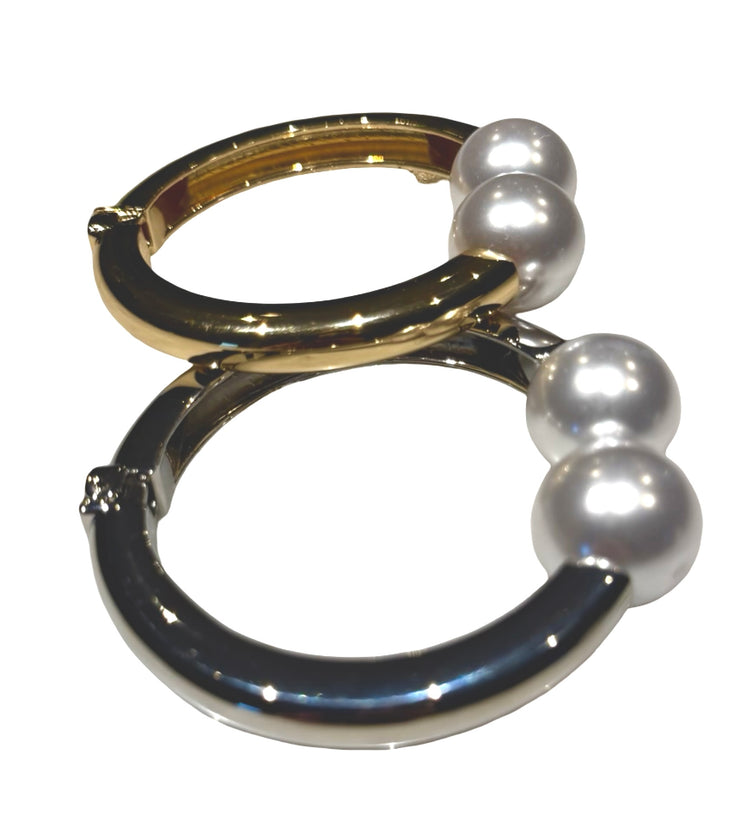 Large Double Pearl Bracelet