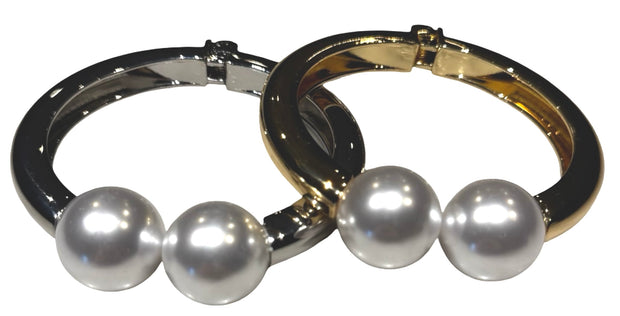 Large Double Pearl Bracelet