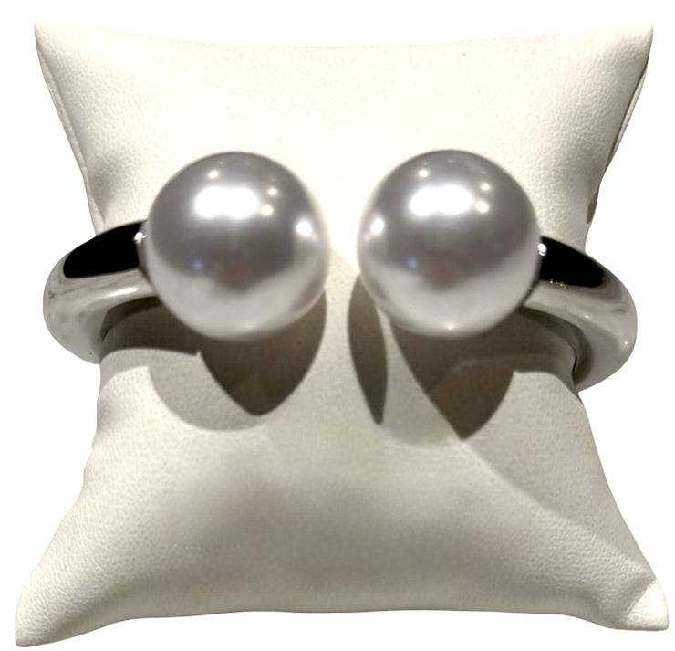 Large Double Pearl Bracelet