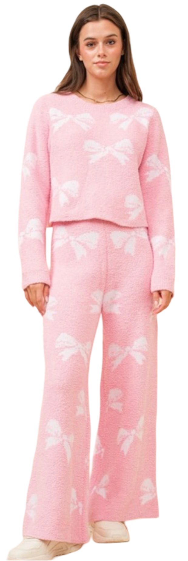 Cozy 2pc Bow Lounge Set