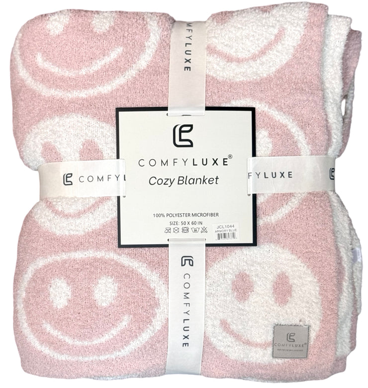 Smiley Face Cozy Blanket