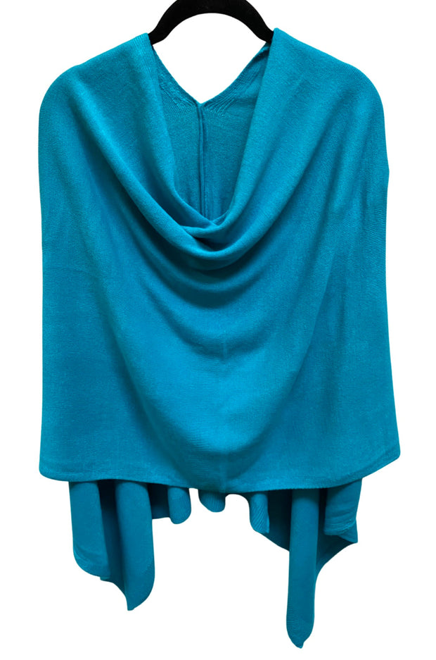 Lightweight Assorted Solid Colors Poncho