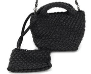 Braided Woven Mini Crossbody