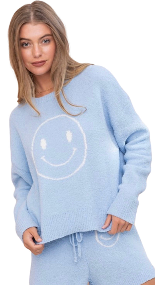 Cozy 2pc Smiley Face Lounge Set