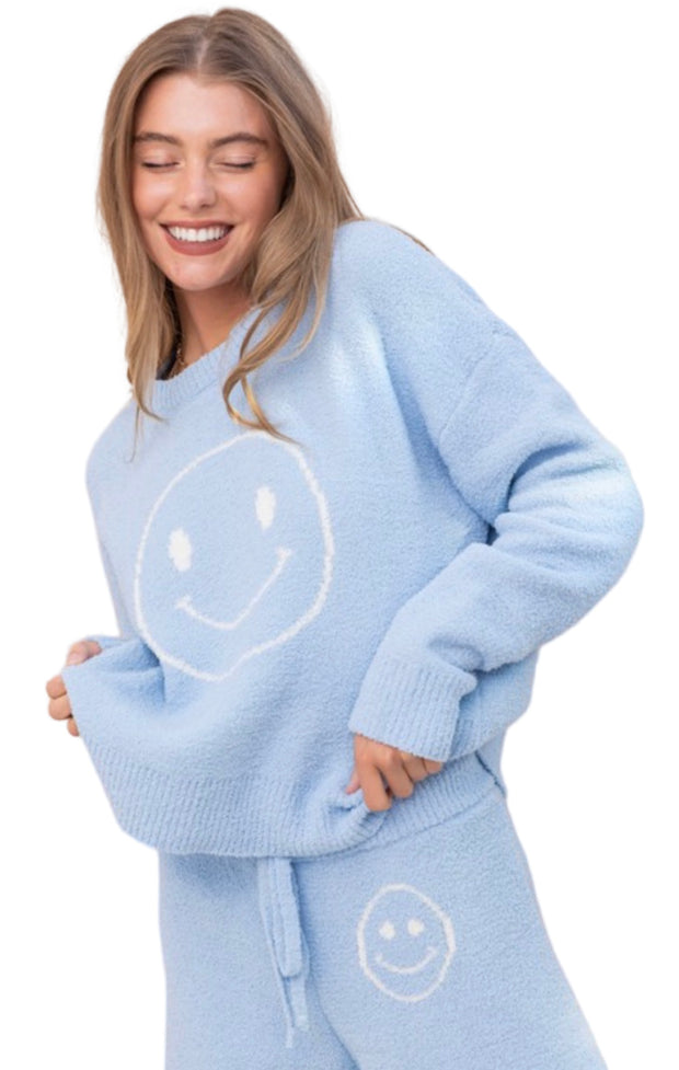 Cozy 2pc Smiley Face Lounge Set