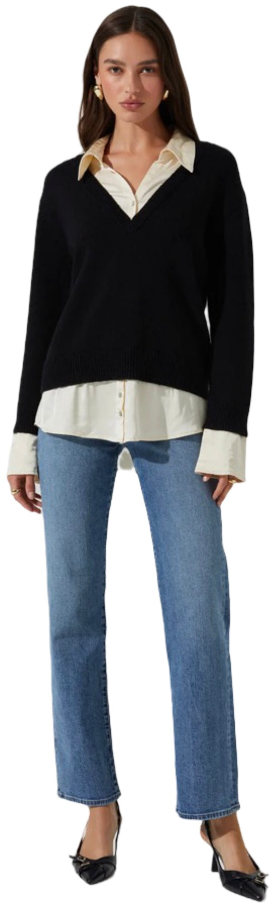 Jianna Layered Sweater