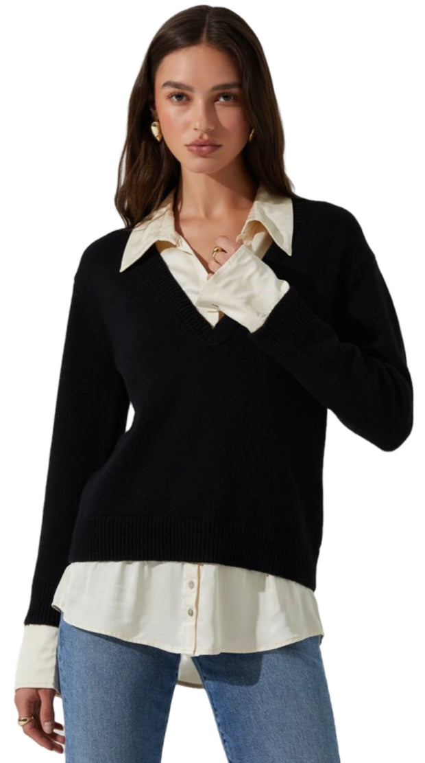 Jianna Layered Sweater