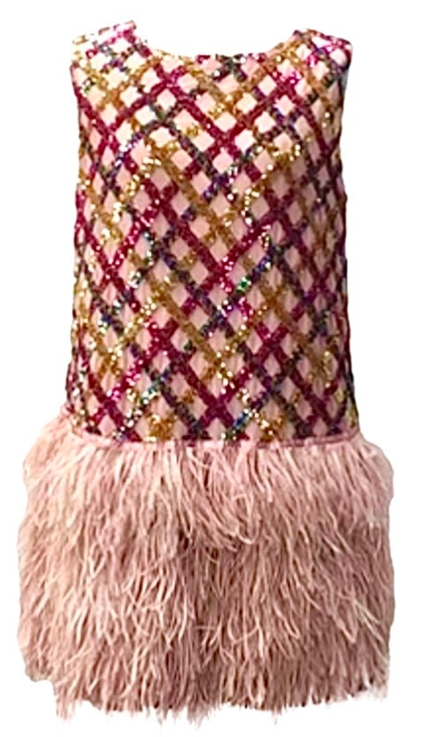 Diamond Feather Dress